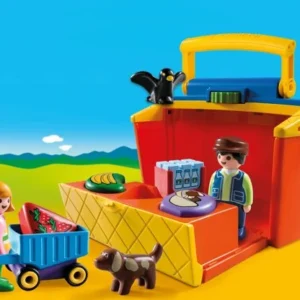 Playmobil - 1,2,3 - Købmandsbutik 9123