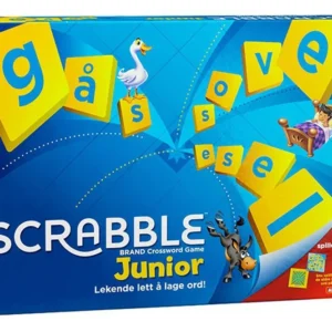 Mattel - Scrabble Junior Game 27x37cm (NORWAY)
