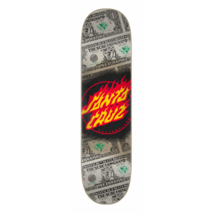 Santa Cruz - Dollar Flame Dot 7 Ply Birch 8.0 x 31.6