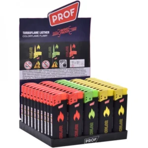 Prof - Lighter electric jet flame, 3 colors ass