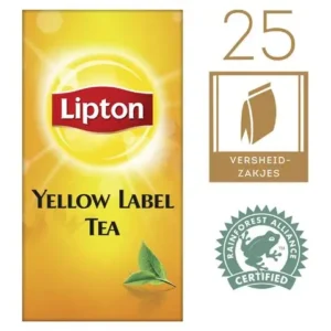 Lipton - Yellow Label sort te 25 breve