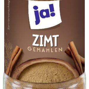Ja! - Stødt kanel, 40g glas