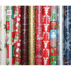 - Gavepapir med julemotiver 5mx70cm