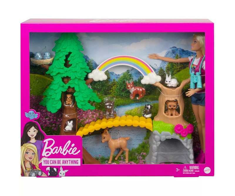 Barbie - You can be Anything - Legetøssæt Naturguide - 887961918700 - Mattel