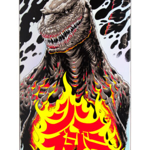 Santa Cruz - Godzilla Shin Knox Firepit 8.5in x 32.2in