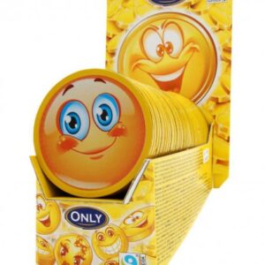 Only - Emoji medallion milk chocolate 21.5g