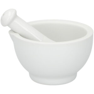 Alpina - Mortar with spout and pestle