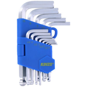 Kinzo - Hex key set ball end 13pcs crv