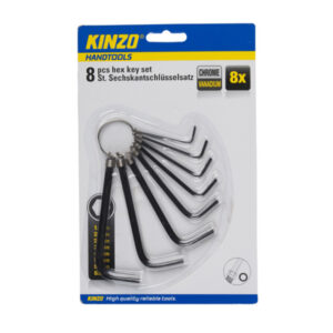 Kinzo - Hex key set 8pcs