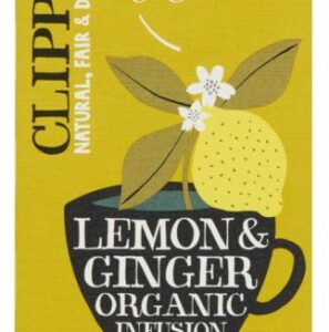 Clipper - Bio Lemon And Ginger Tea 45g 20breve