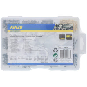 Kinzo - Nail set, 975stk ass st