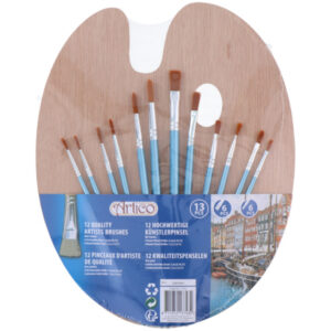 Artico - Paint Brush Set 13stk Wd
