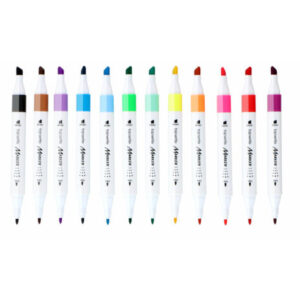 Topwrite - Marker Double Sided 12pcs