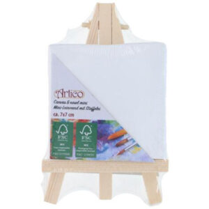 Artico - Canvas mini on easel 7x7cm WD