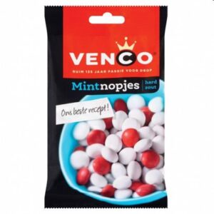 Venco - Venco Euroline Mint Licorice Hard And Salty 120g