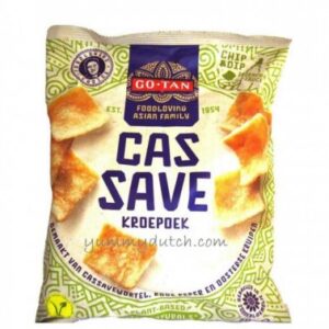GO-TAN - Thai Crackers (Square cassava crackers) 10pak 75g.