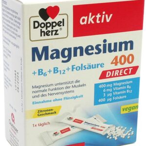 Doppelherz - Magnesium + B6 + B12 direct 20 Port.