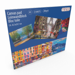 Artico - Canvas Pad A3 8 Sheets 280gsm