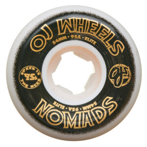 OJ - 54mm Elite White Nomads 95a OJ Wheels