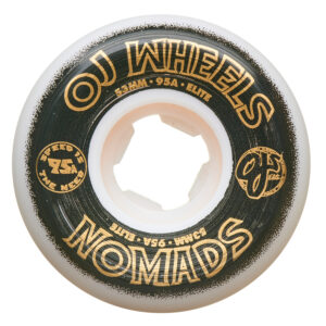 OJ - 53mm  Elite White  Nomads 95a OJ Wheels