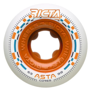 Ricta - 53mm Asta Cores White  Round 99a Ricta Wheels