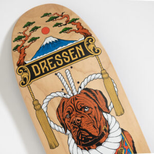 Santa Cruz - Dressen Sumo Dog Shaped 9.30in x 32.36in Santa Cruz Decks