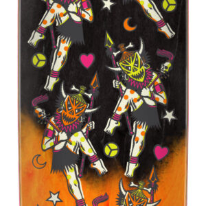 Santa Cruz - Salba Firedance Pro Shaped 8.80in x 32.08in Santa Cruz Decks