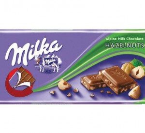 Milka - Tablet whole nut 100g