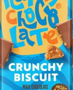 Happy Chocolate - Bio Milk Chocolate Crunchy Biscuit 100g