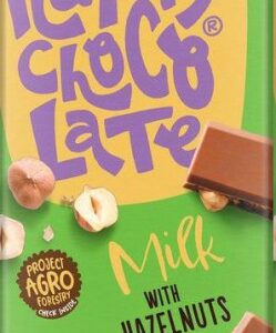 Happy Chocolate - Bio Milk Chocolate With Hazelnuts 200g