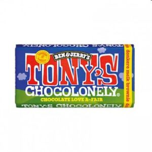 Tony'S Chocolonely - Ben&Jerry Milk Brownie Pieces 180g