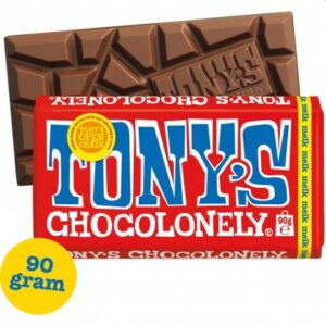 Tony’s Chocolonely - Milk Chocolate Bar 90g