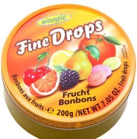 Woogie - Sour sweets with fruit mix taste 200g