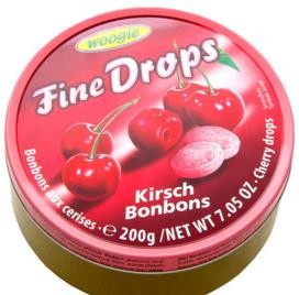 Woogie - Sour sweets with cherry flavor 200g