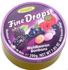 Woogie - Sour sweets with blueberry flavor 200g