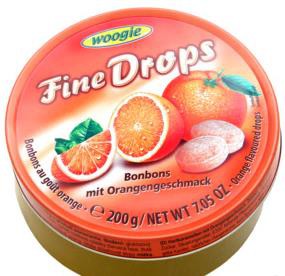 Woogie - Sour sweets with orange flavor 200g