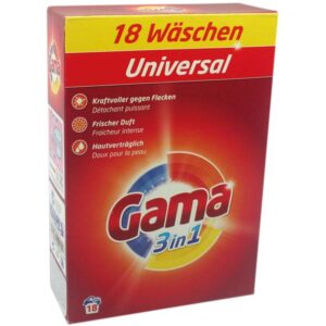 Gama - Washing powder 18vaske 1,08kg