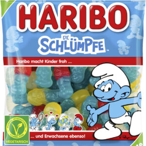 Haribo - Smurfs Veggie, 100g bag