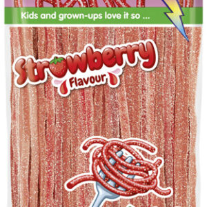Haribo - Spaghetti Strawberry Veggie, 200g Bag