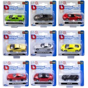 Bburago - Burago die cast Car 1:64 10 assorted