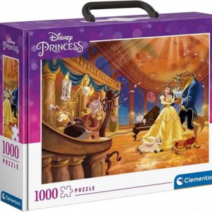 Disney Princess - Clementoni Disney Princess Puzzle Suitcase 1000 dele