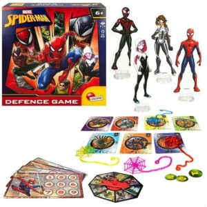 Marvel - Lisciani Marvel Spiderman Board Game Defence Game