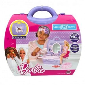 Barbie - Deluxe Wellness and Beauty Playset in coffe
