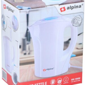 Alpina - Kettle 1L 1000W fix cord AB