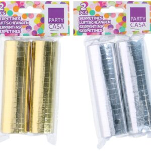 Party Casa - Serpentine Shiny 2stk 2ass