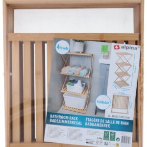 Alpina - Bathroom Rack Bamboo