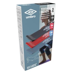 Umbro - Resistance Band Set ( 3 Pcs / Approx. 7.6 x 300 x 0.7 Mm / Pcs 30 Gr )