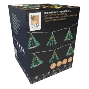 Articasa - Xmas String Light Paper Trees