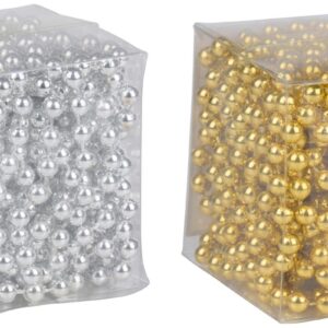 Articasa - Xmas Bead Garland Silver/Gold