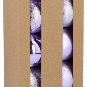 Articasa - Xmas Bauble 10stk D6cm Purple